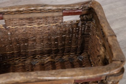 Vintage Log Basket